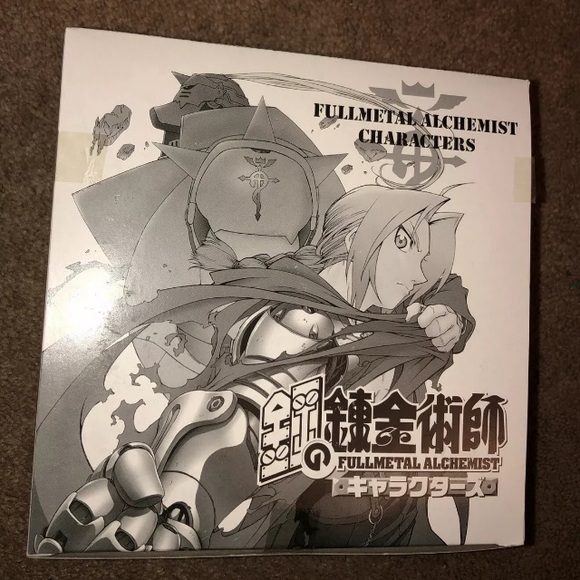 Fullmetal Alchemist Characters Elric Figurine case - Picture 2 of 9